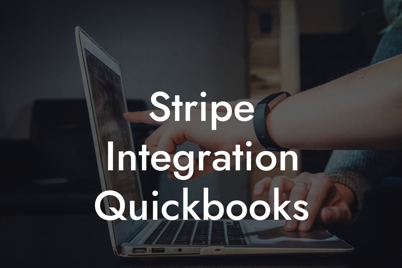 Stripe Integration Quickbooks