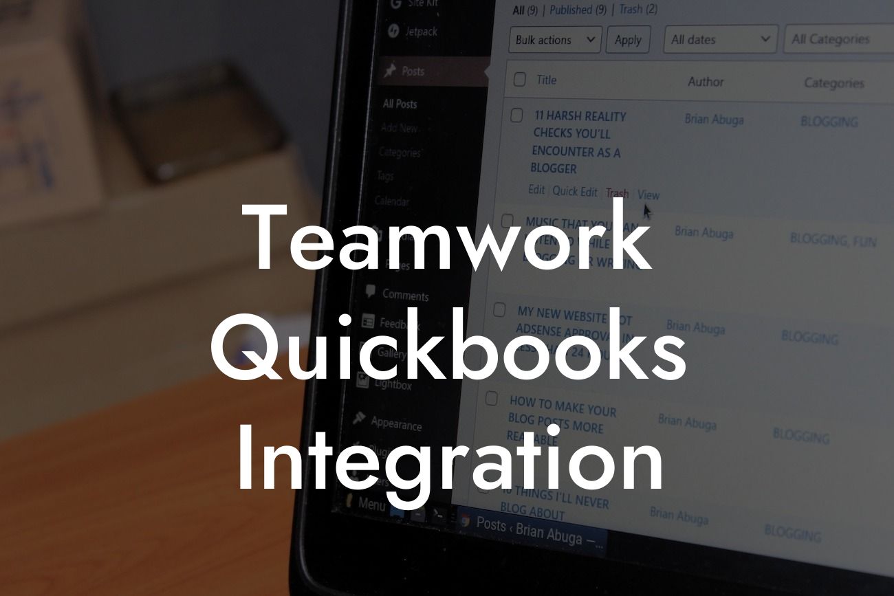 Teamwork Quickbooks Integration