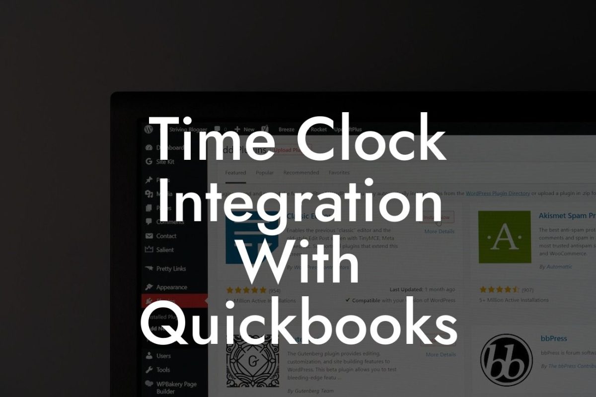 Time Clock Integration With Quickbooks