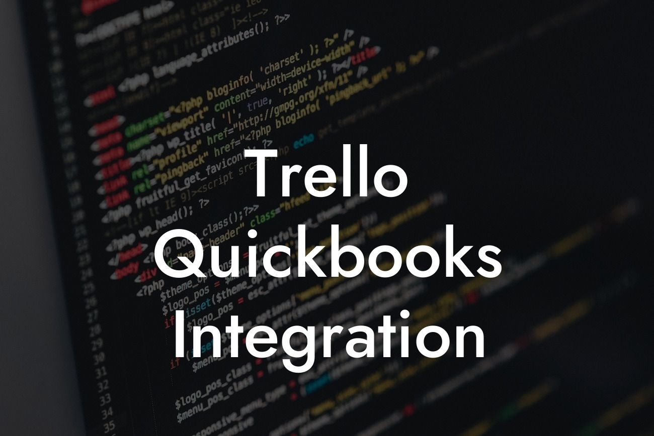 Trello Quickbooks Integration