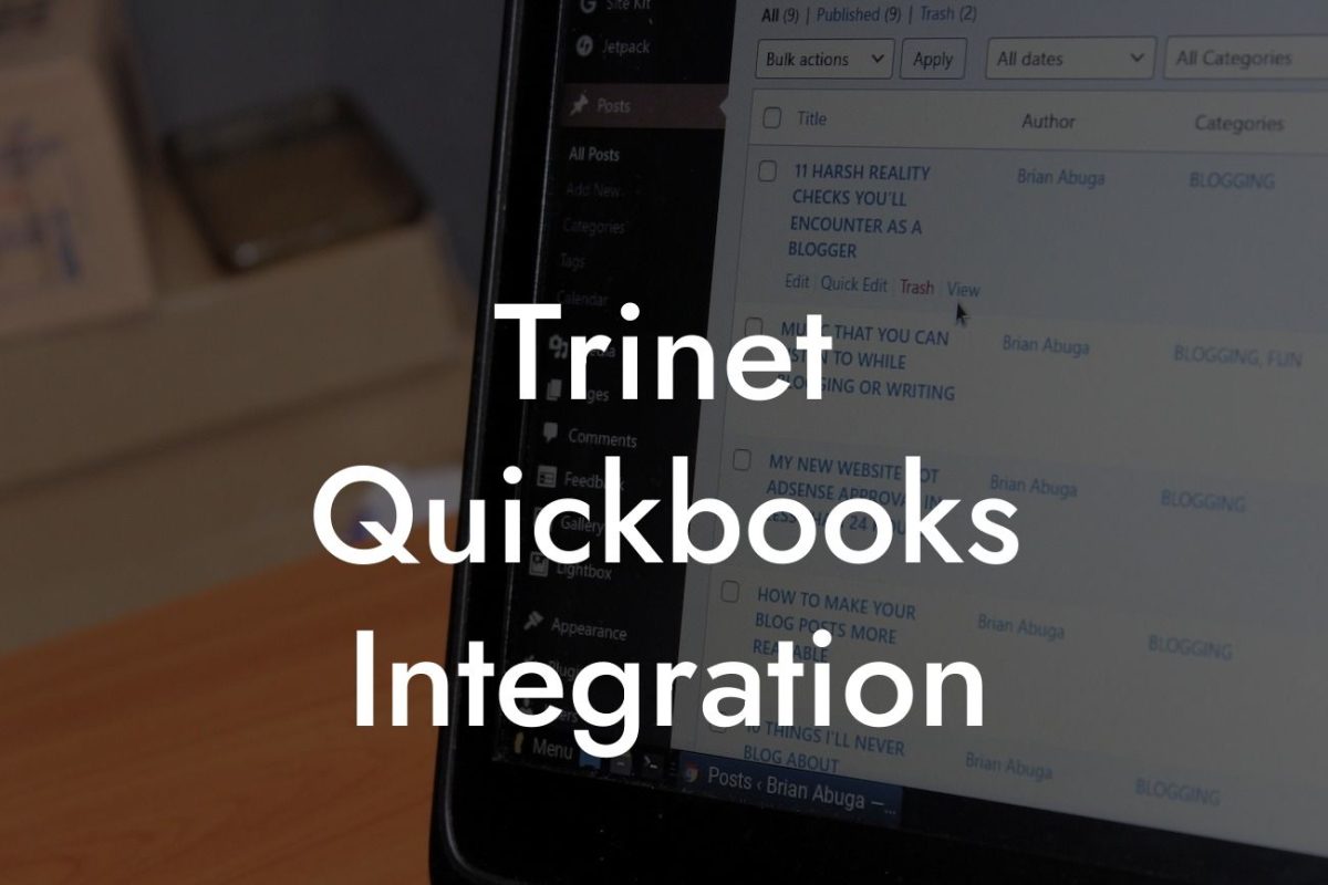 Trinet Quickbooks Integration