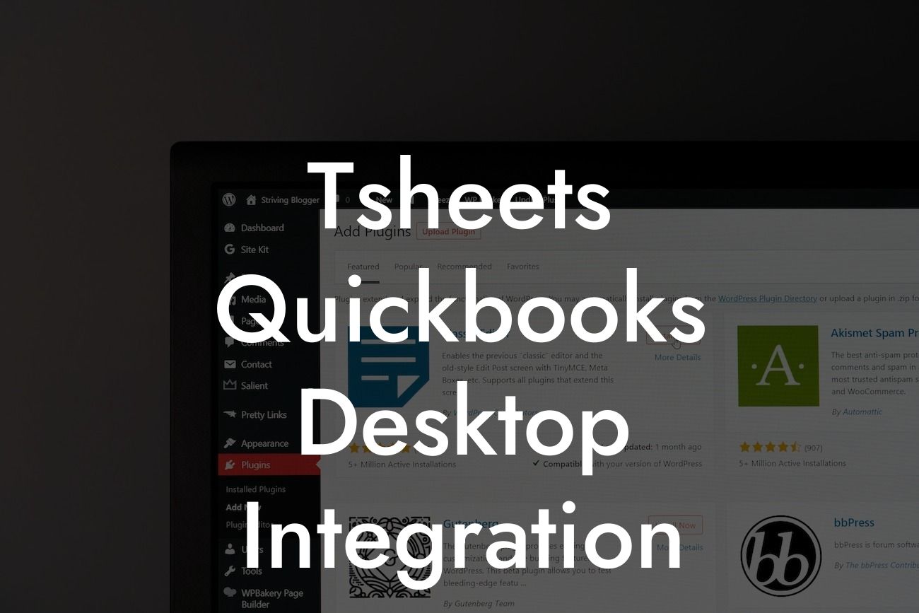 Tsheets Quickbooks Desktop Integration