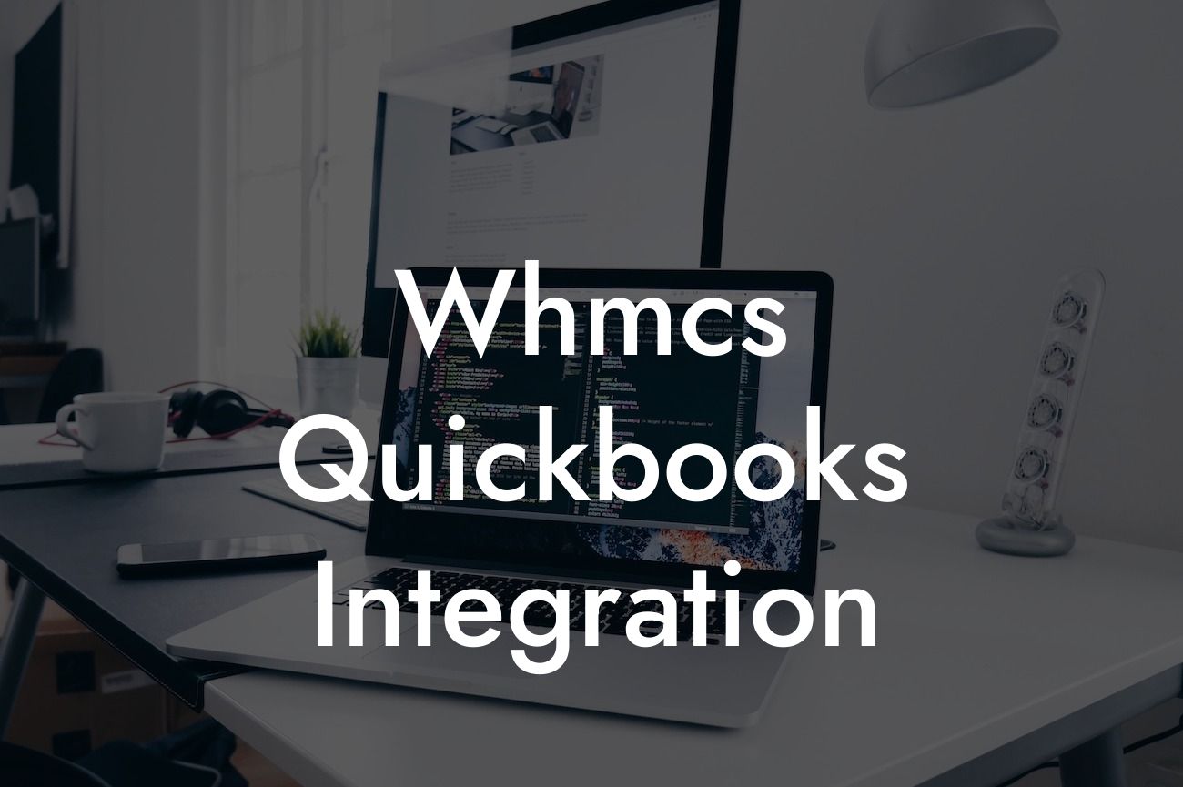 Whmcs Quickbooks Integration