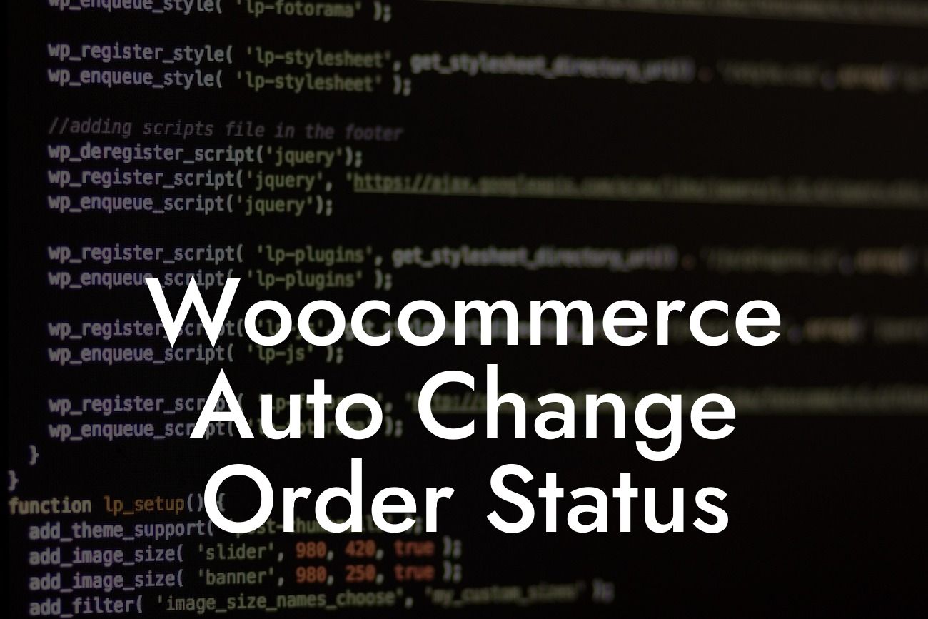 Woocommerce Auto Change Order Status