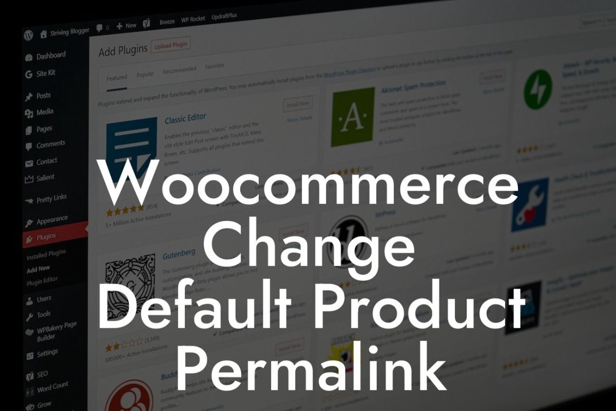 Woocommerce Change Default Product Permalink