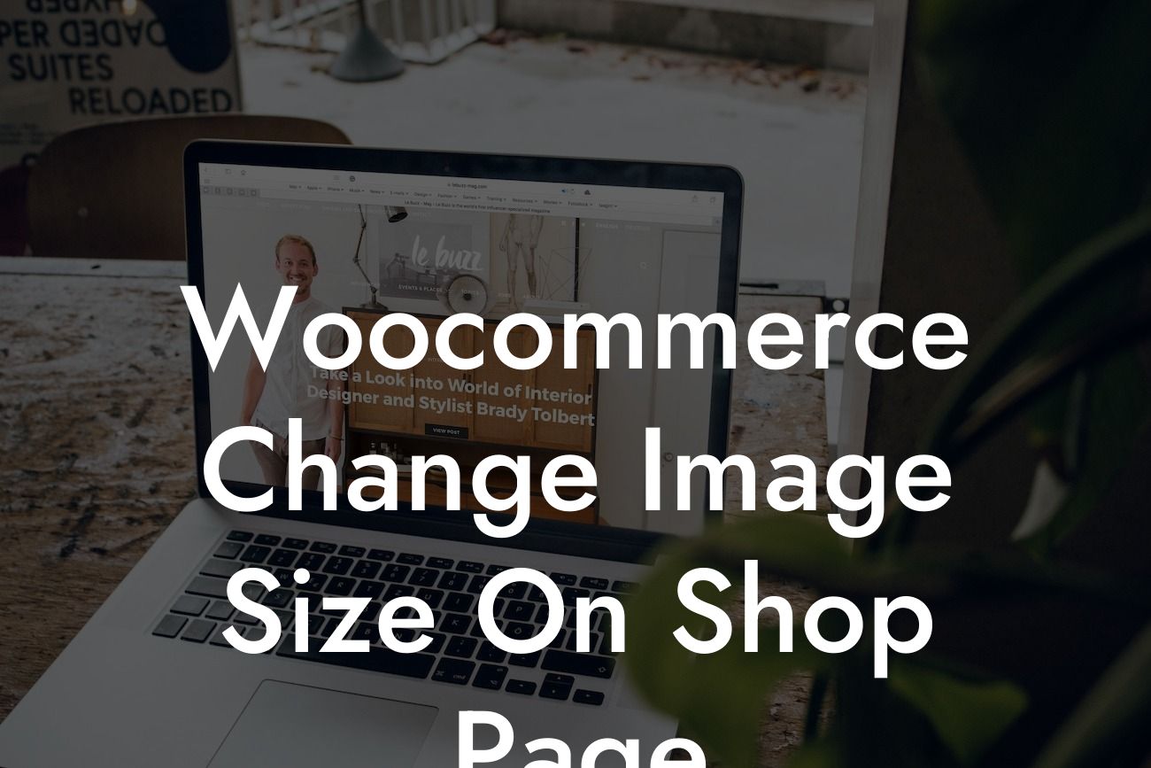 Woocommerce Change Image Size On Shop Page