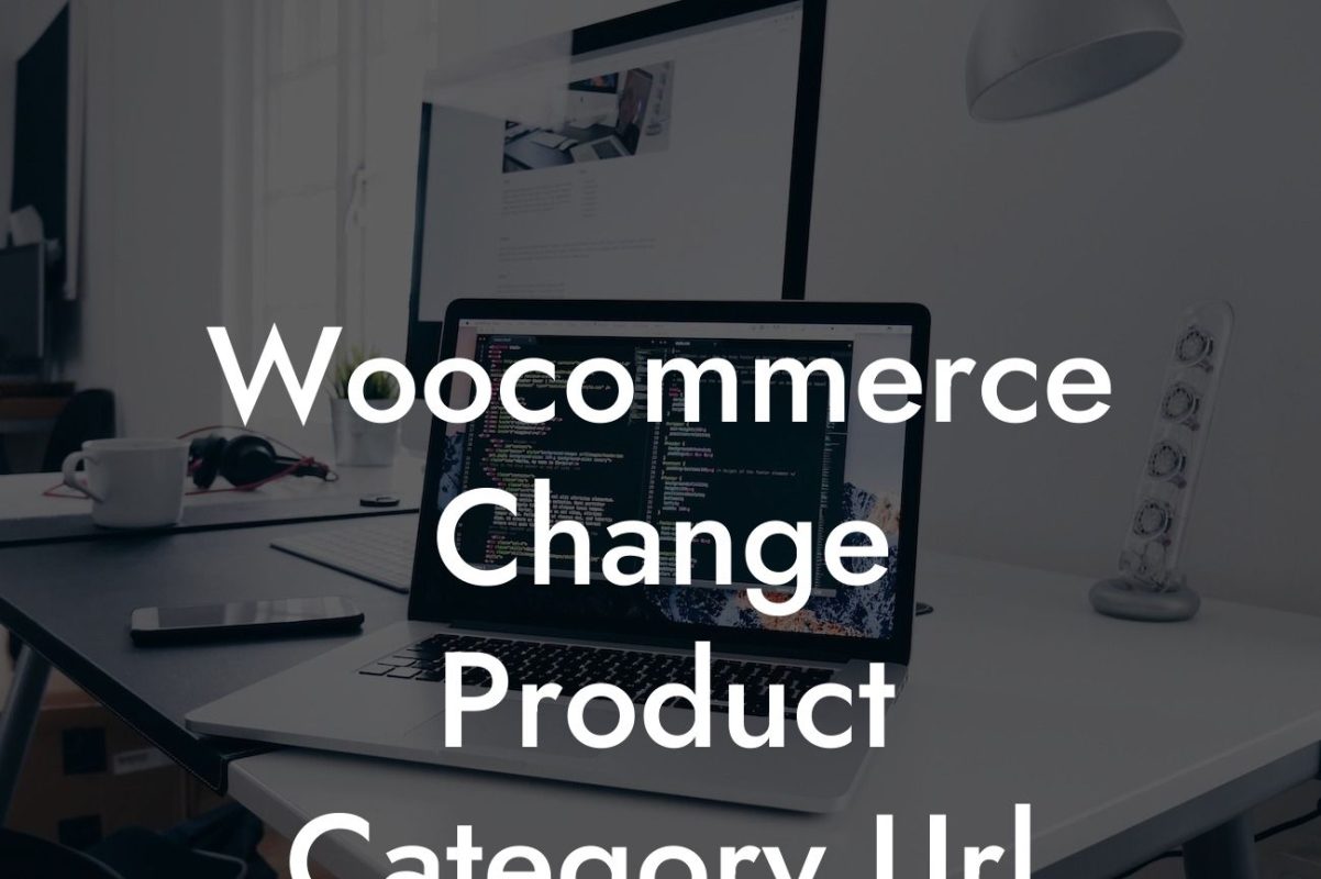 Woocommerce Change Product Category Url