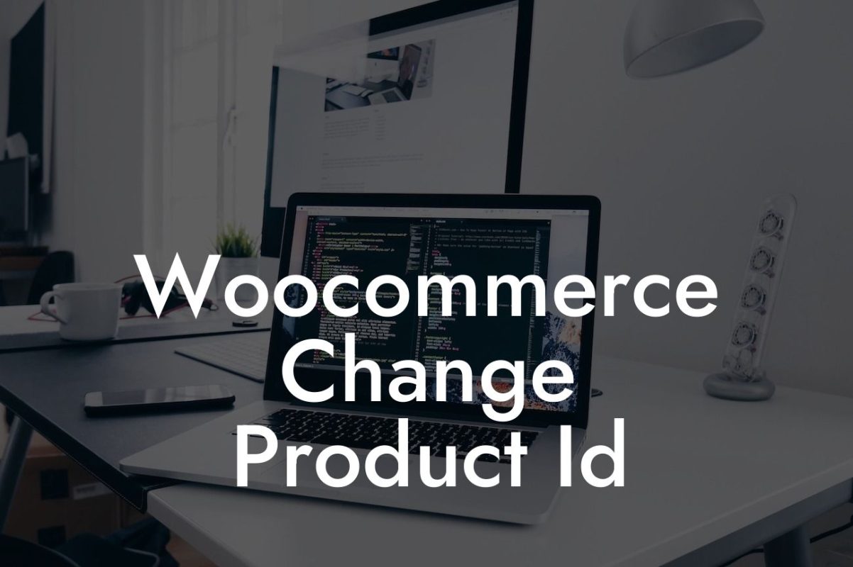 Woocommerce Change Product Id