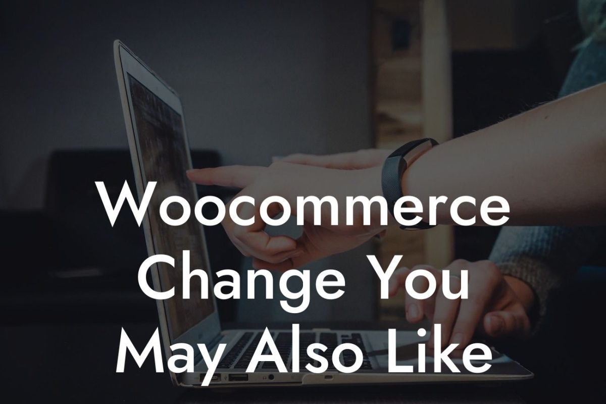 Woocommerce Change You May Also Like