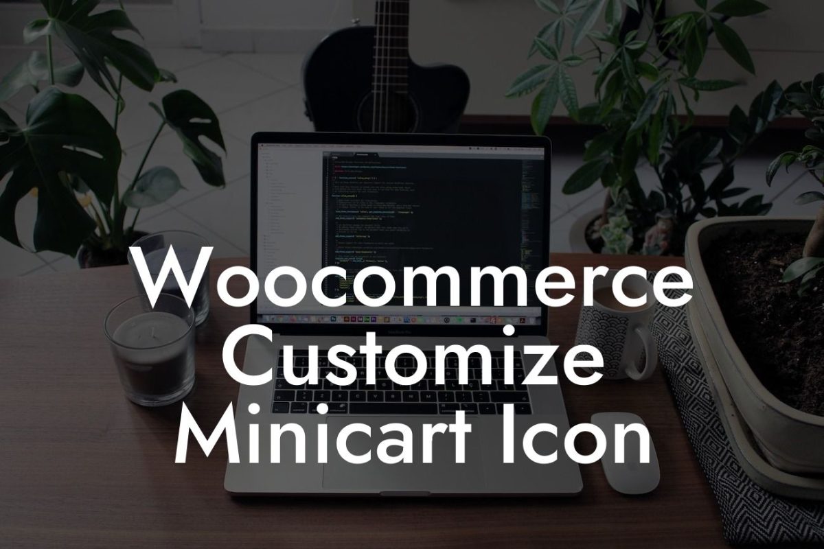 Woocommerce Customize Minicart Icon