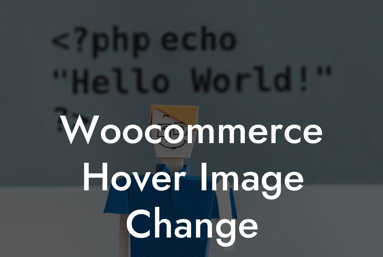 Woocommerce Hover Image Change