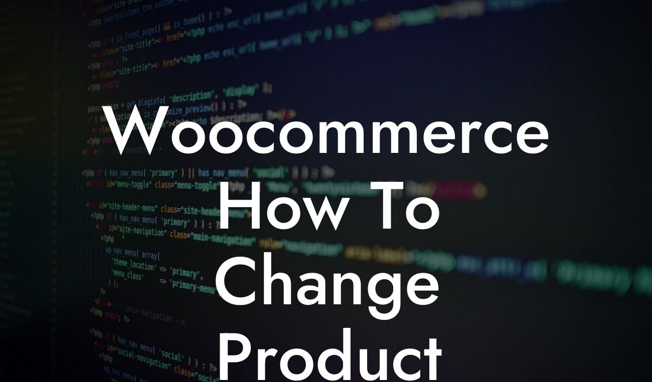 Woocommerce How To Change Product Category Page