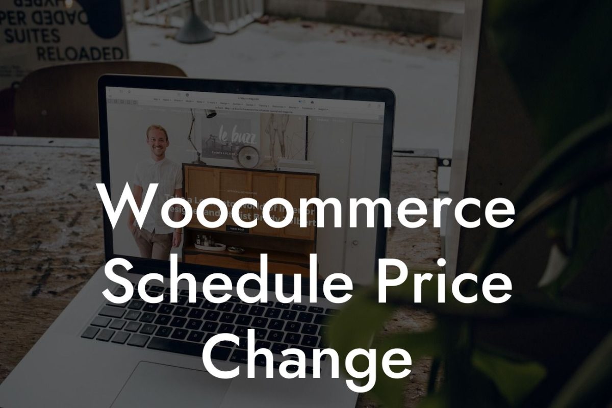 Woocommerce Schedule Price Change