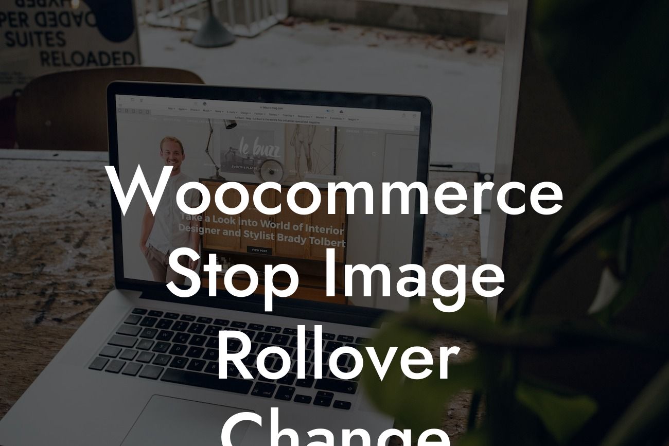 Woocommerce Stop Image Rollover Change