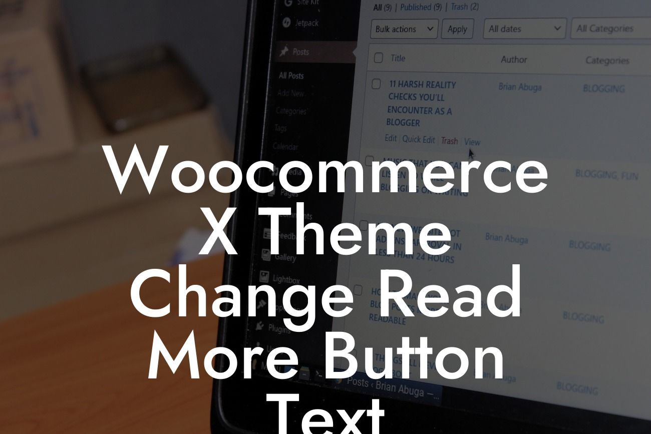 Woocommerce X Theme Change Read More Button Text