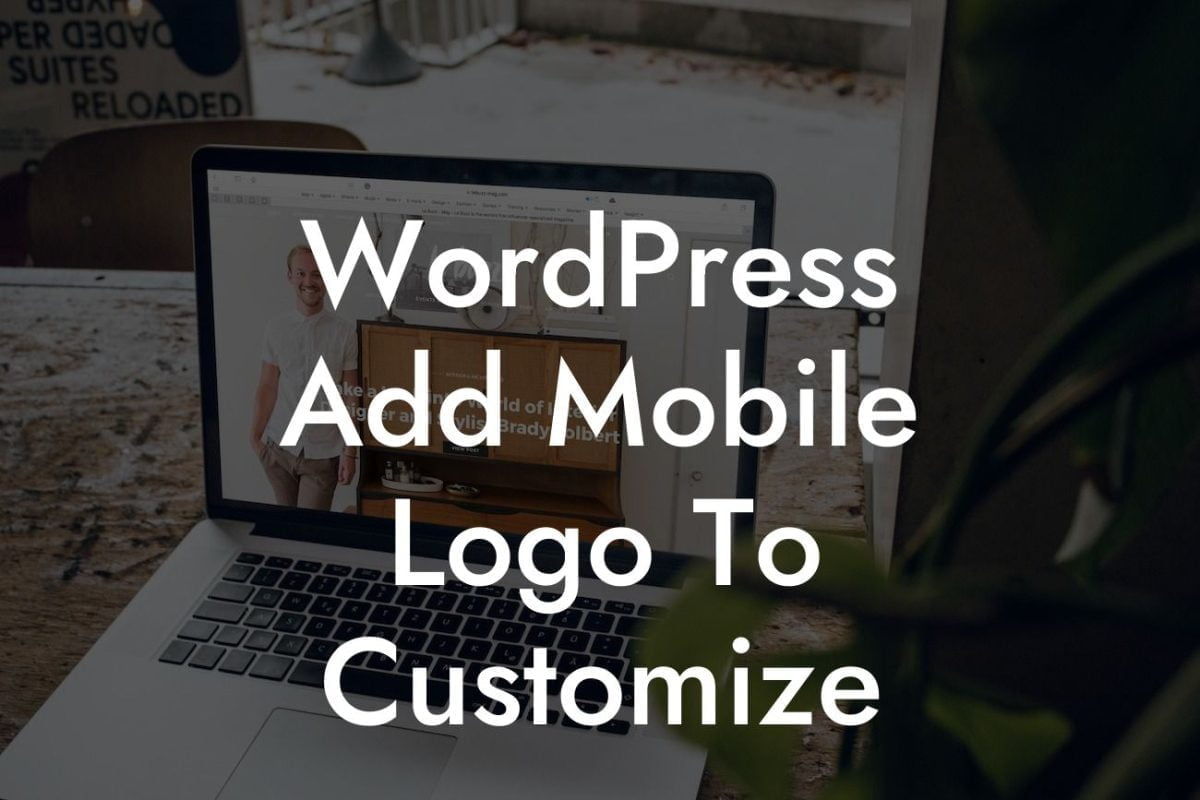 WordPress Add Mobile Logo To Customize