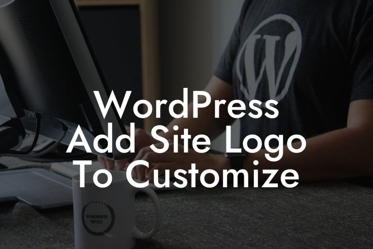 WordPress Add Site Logo To Customize