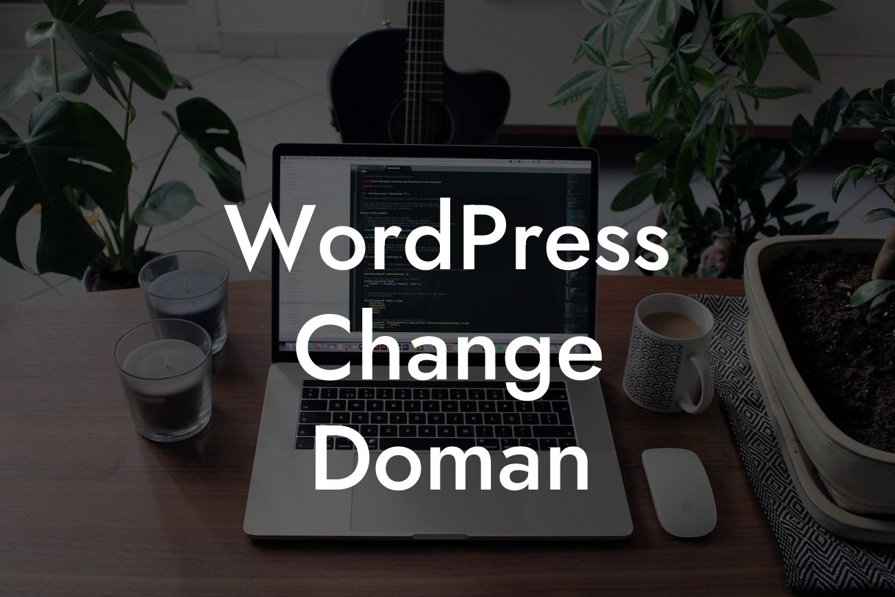 WordPress Change Doman