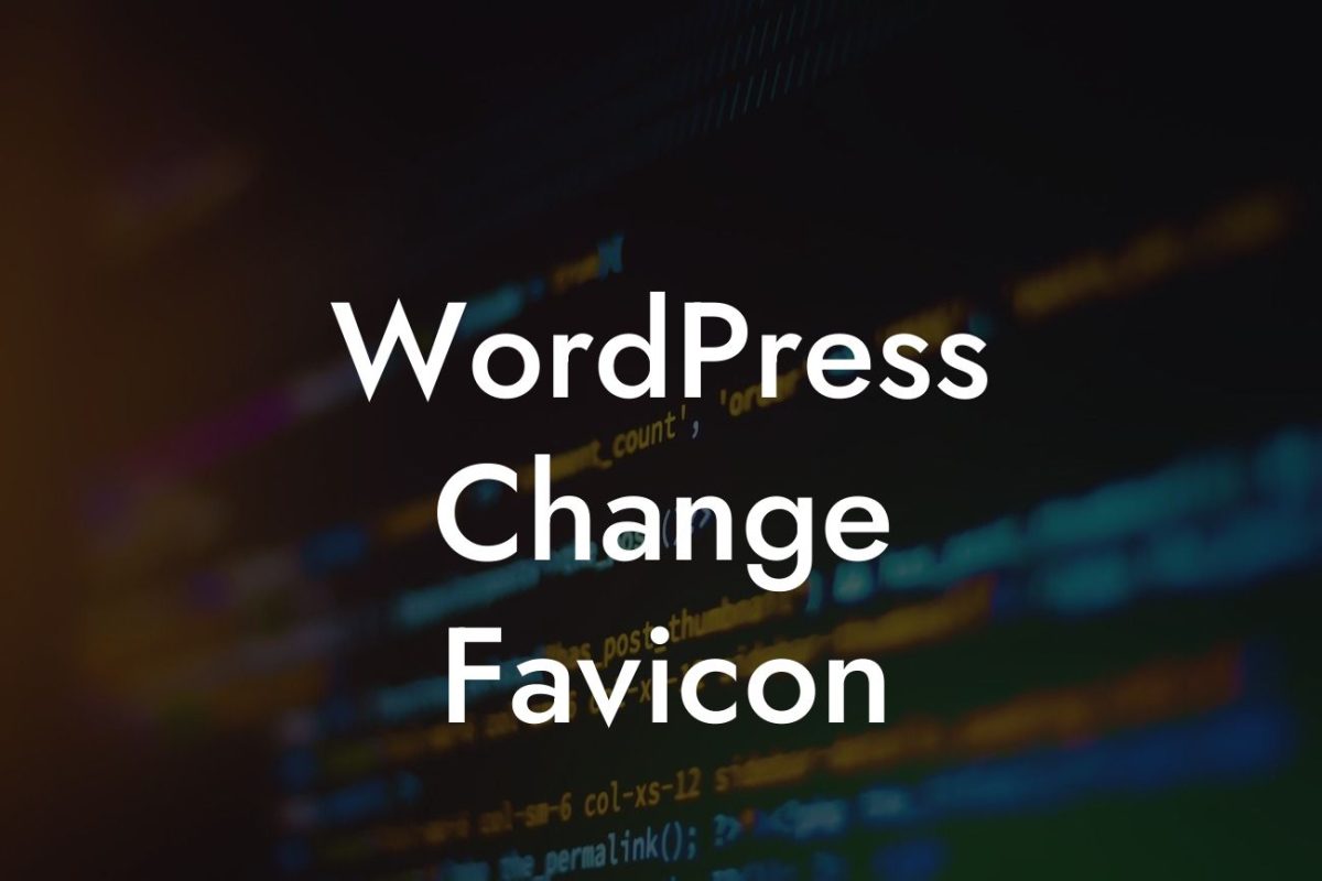 WordPress Change Favicon