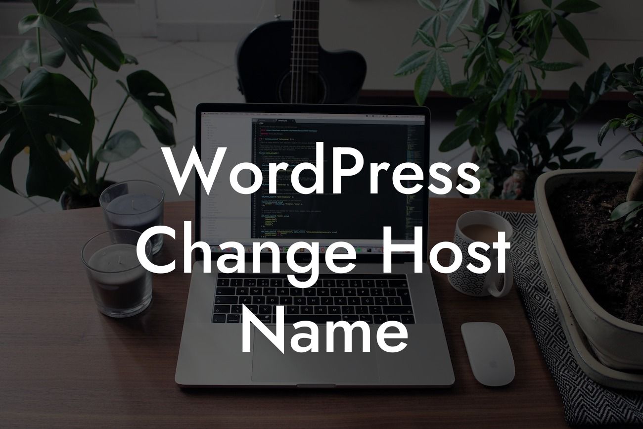 WordPress Change Host Name