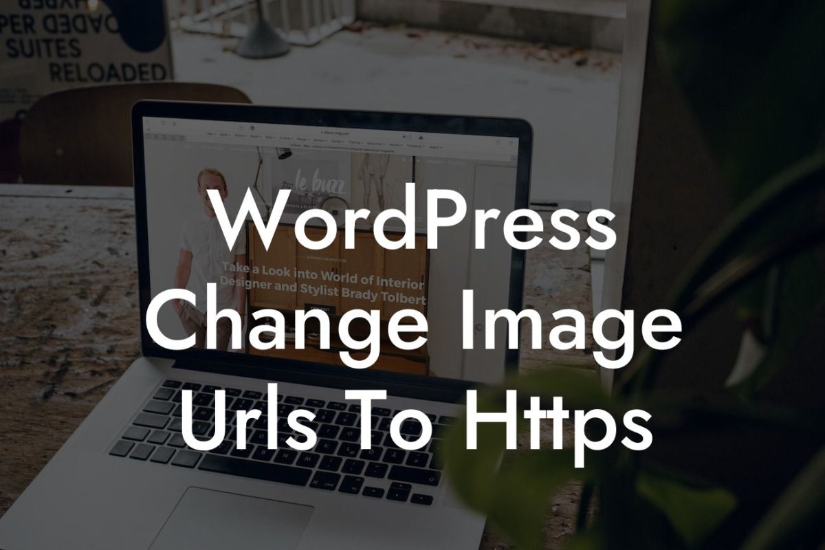 WordPress Change Image Urls To Https