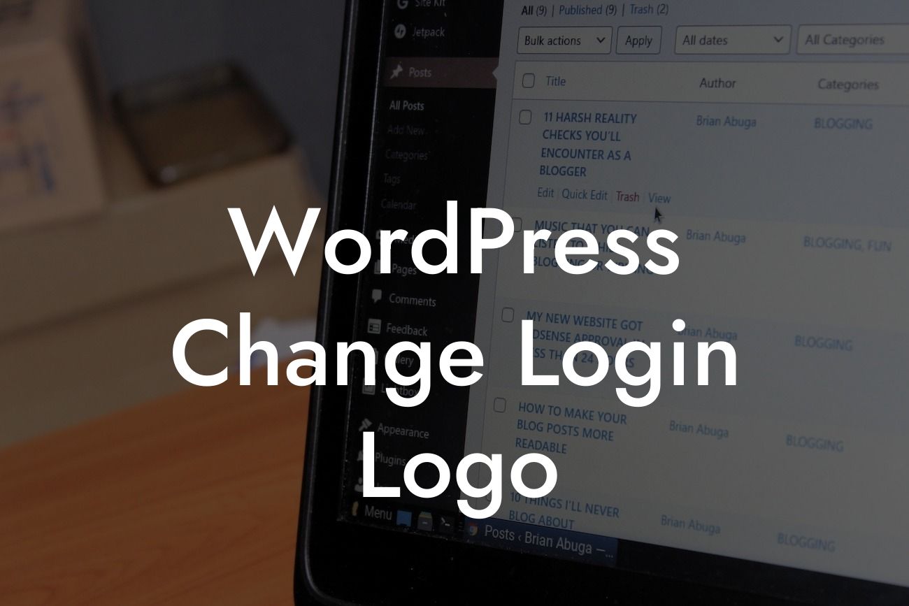 WordPress Change Login Logo