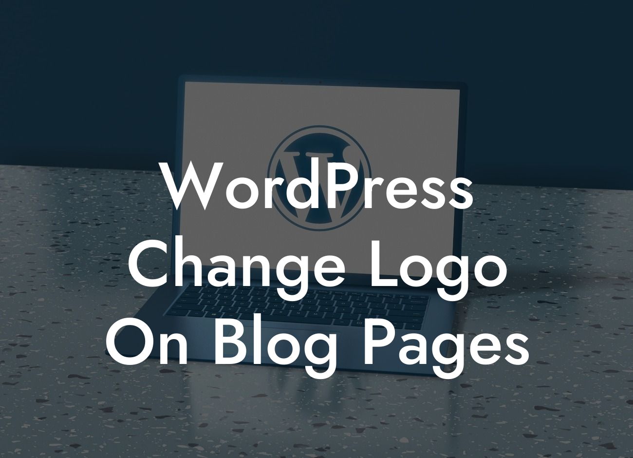 WordPress Change Logo On Blog Pages