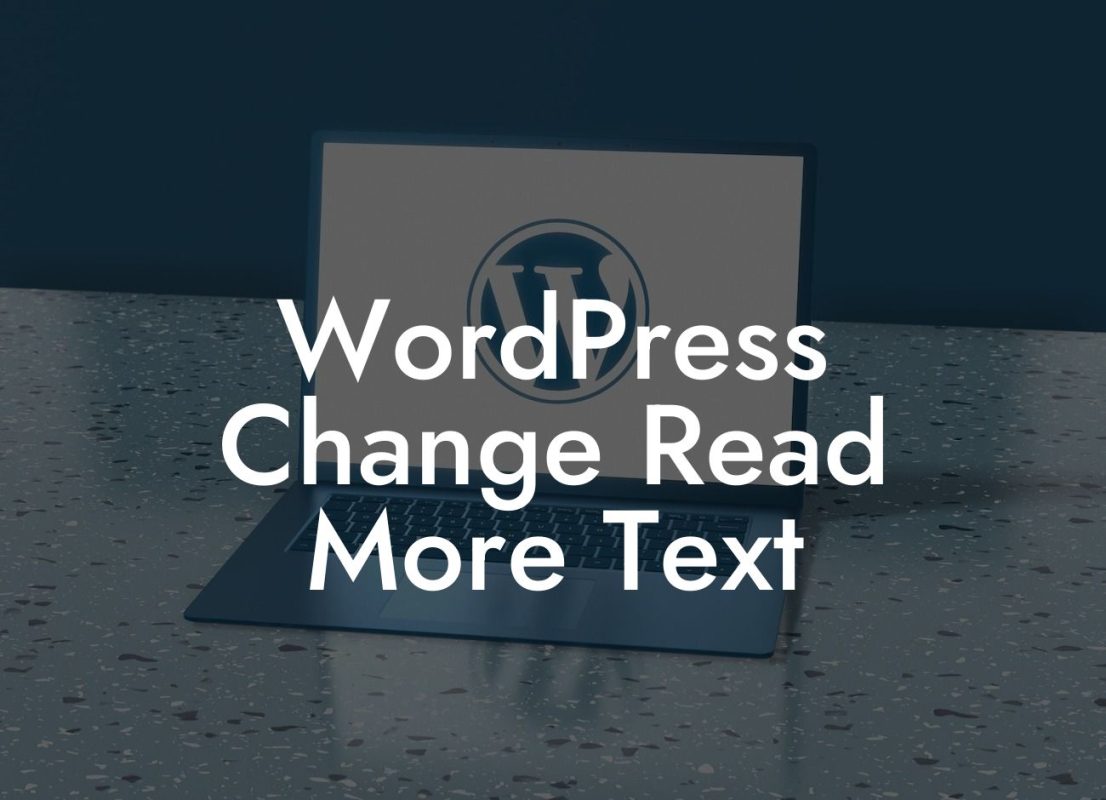 WordPress Change Read More Text