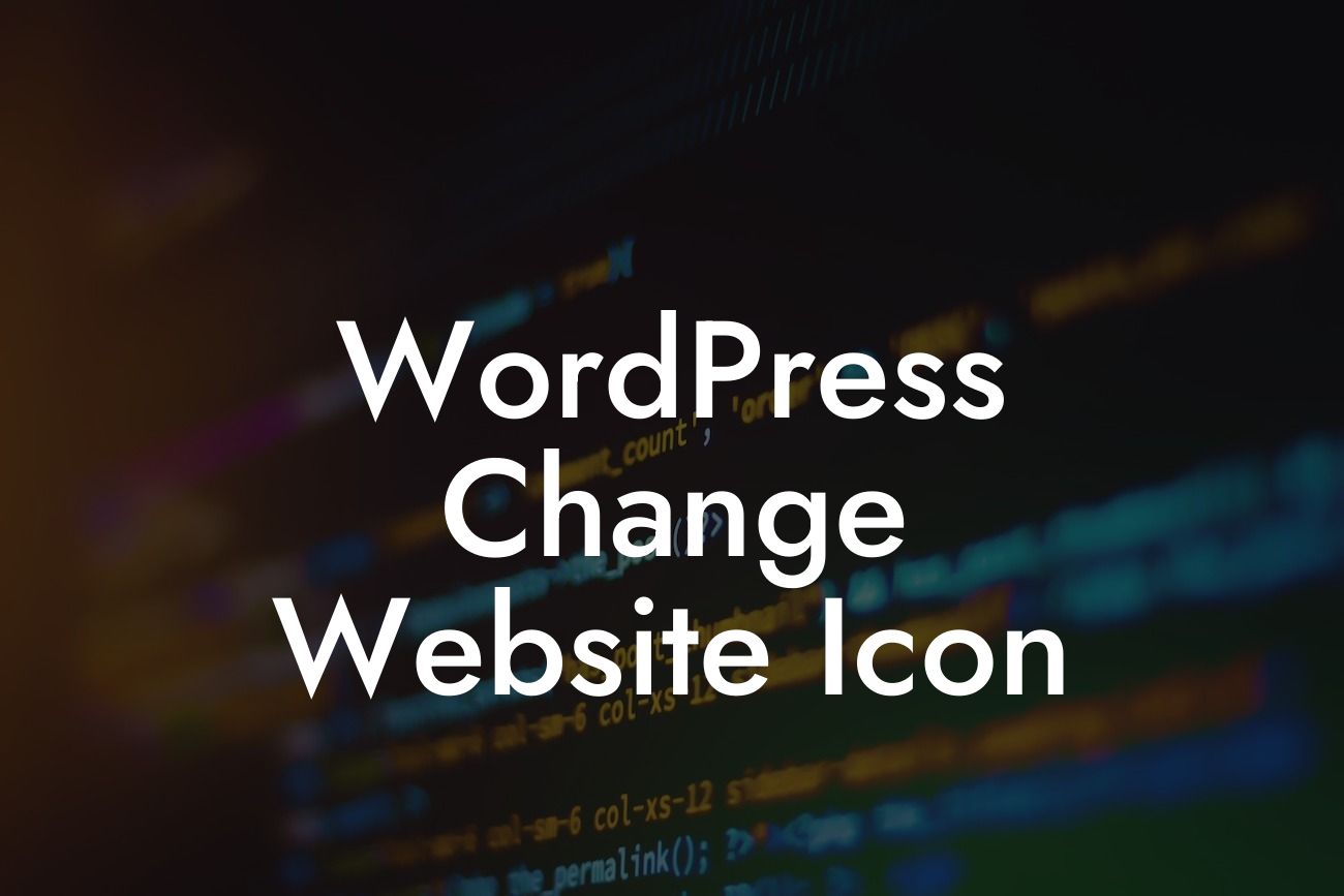 WordPress Change Website Icon