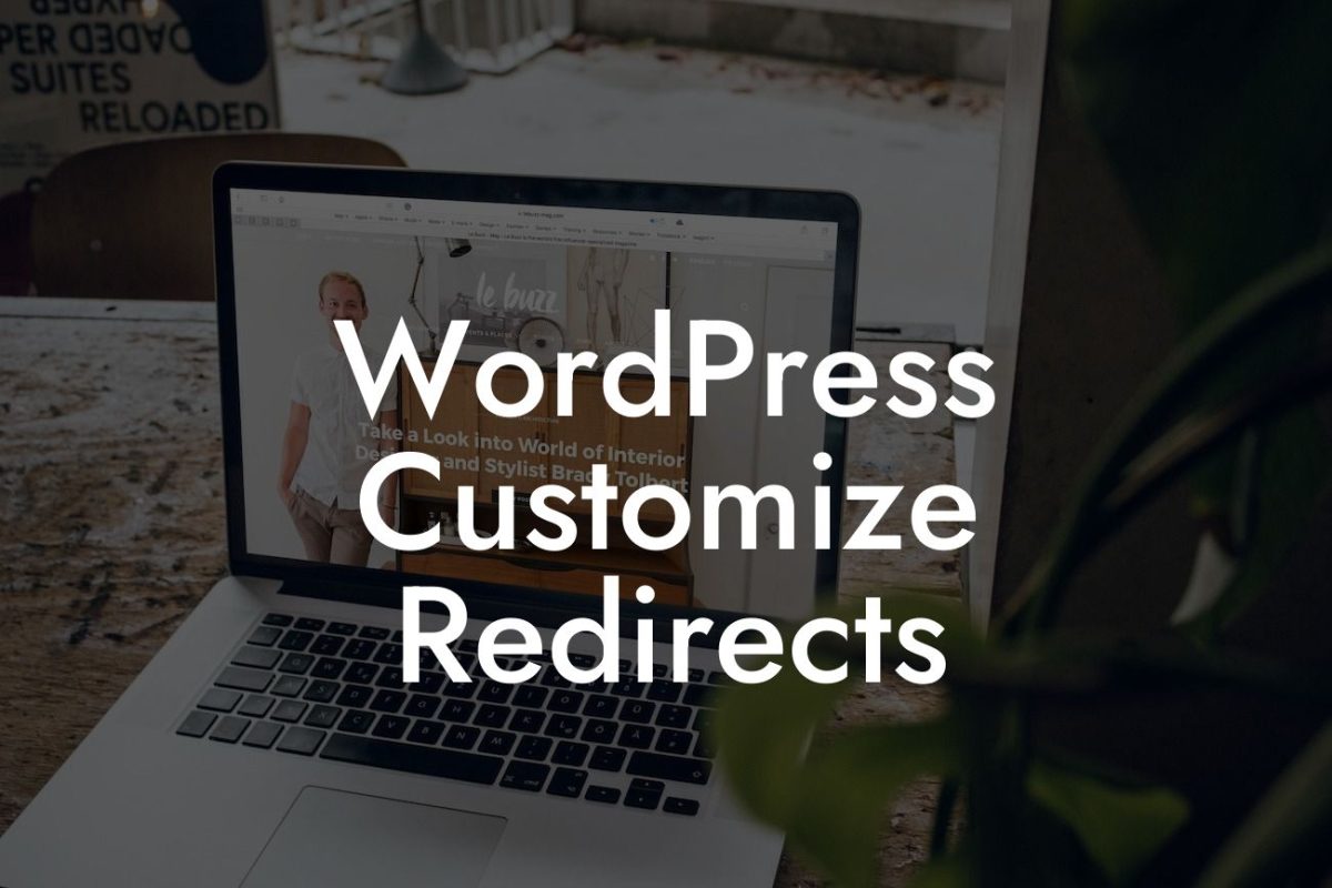 WordPress Customize Redirects