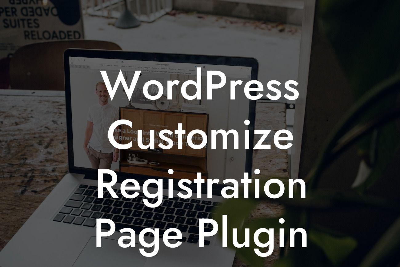 WordPress Customize Registration Page Plugin