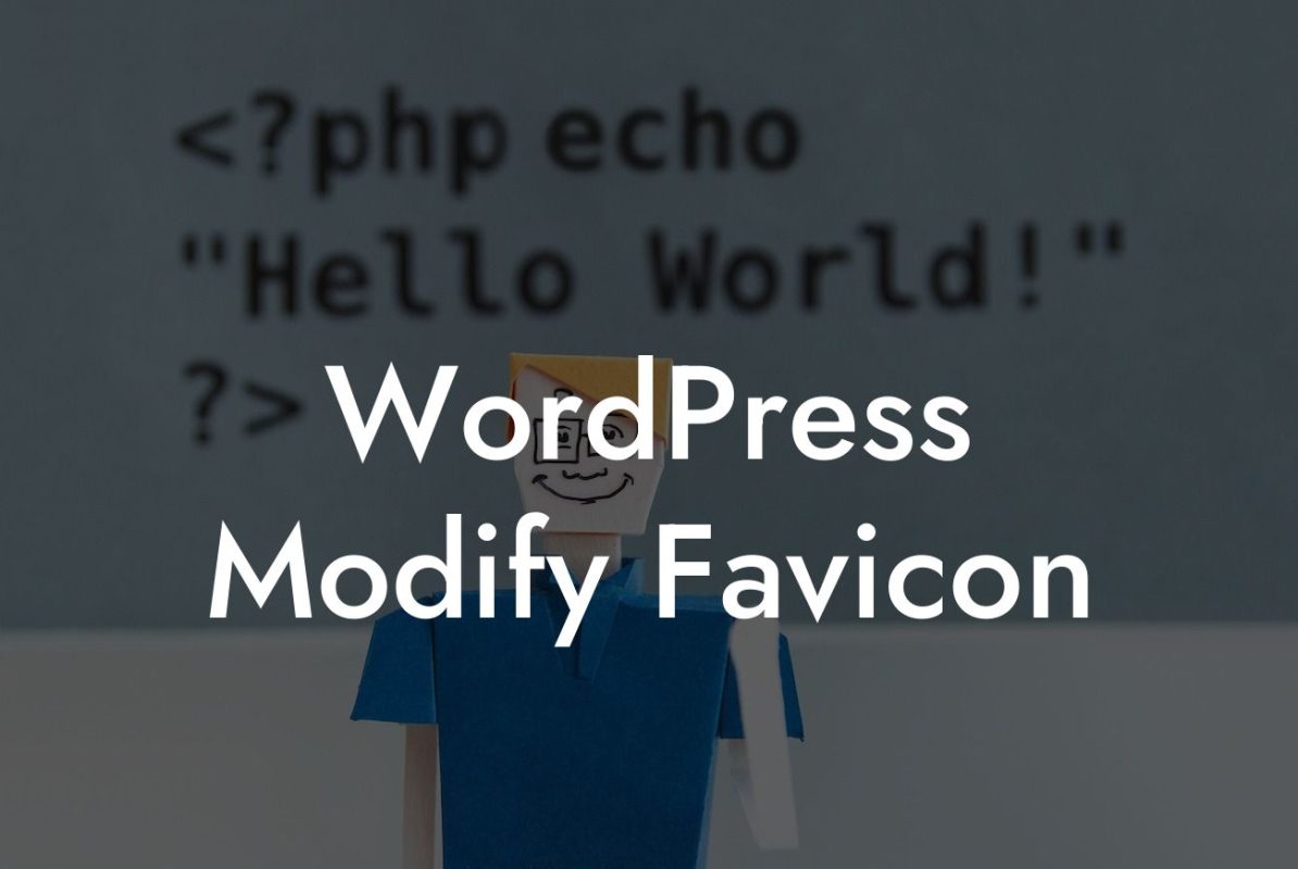 WordPress Modify Favicon