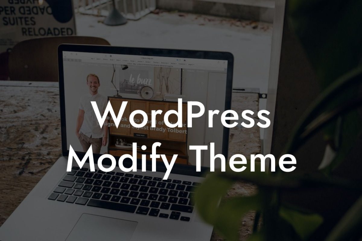 WordPress Modify Theme