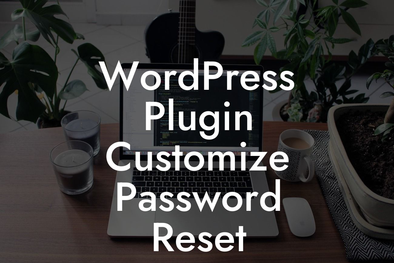 WordPress Plugin Customize Password Reset