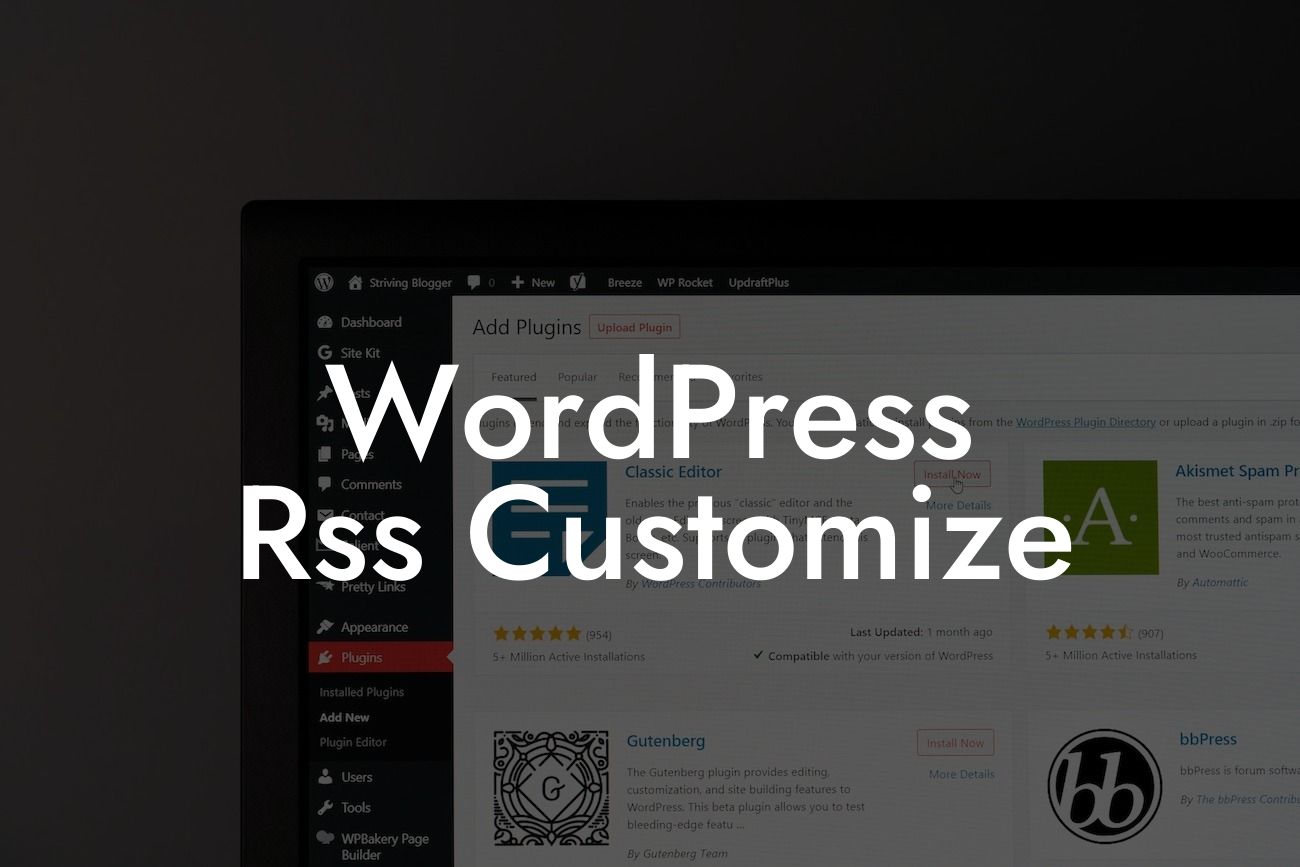 WordPress Rss Customize