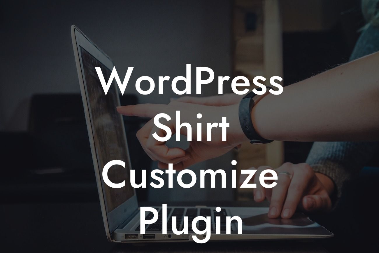 WordPress Shirt Customize Plugin