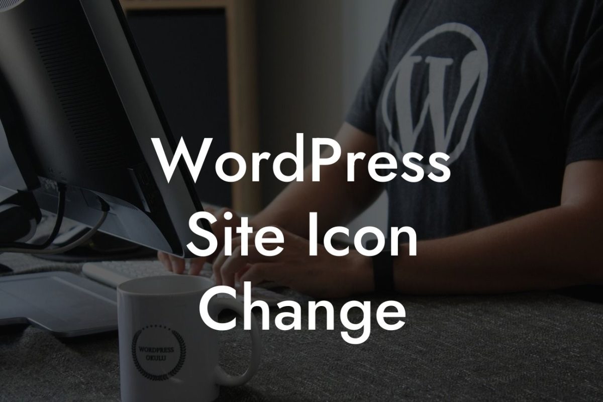 WordPress Site Icon Change