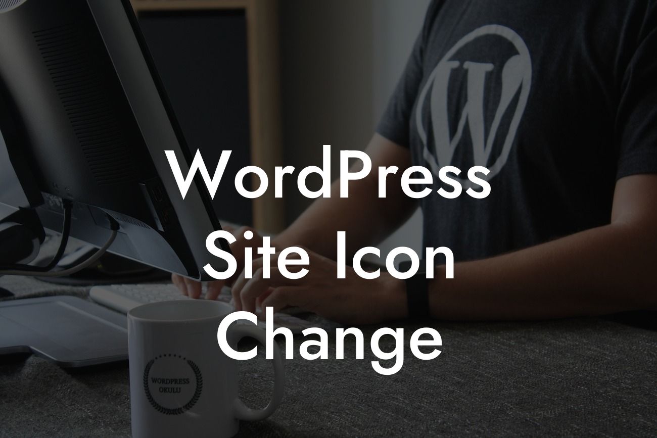 WordPress Site Icon Change