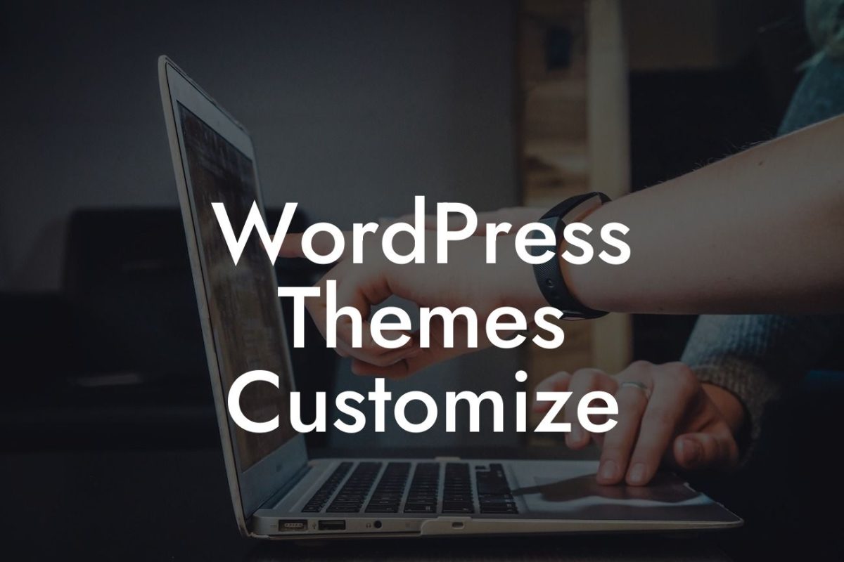 WordPress Themes Customize