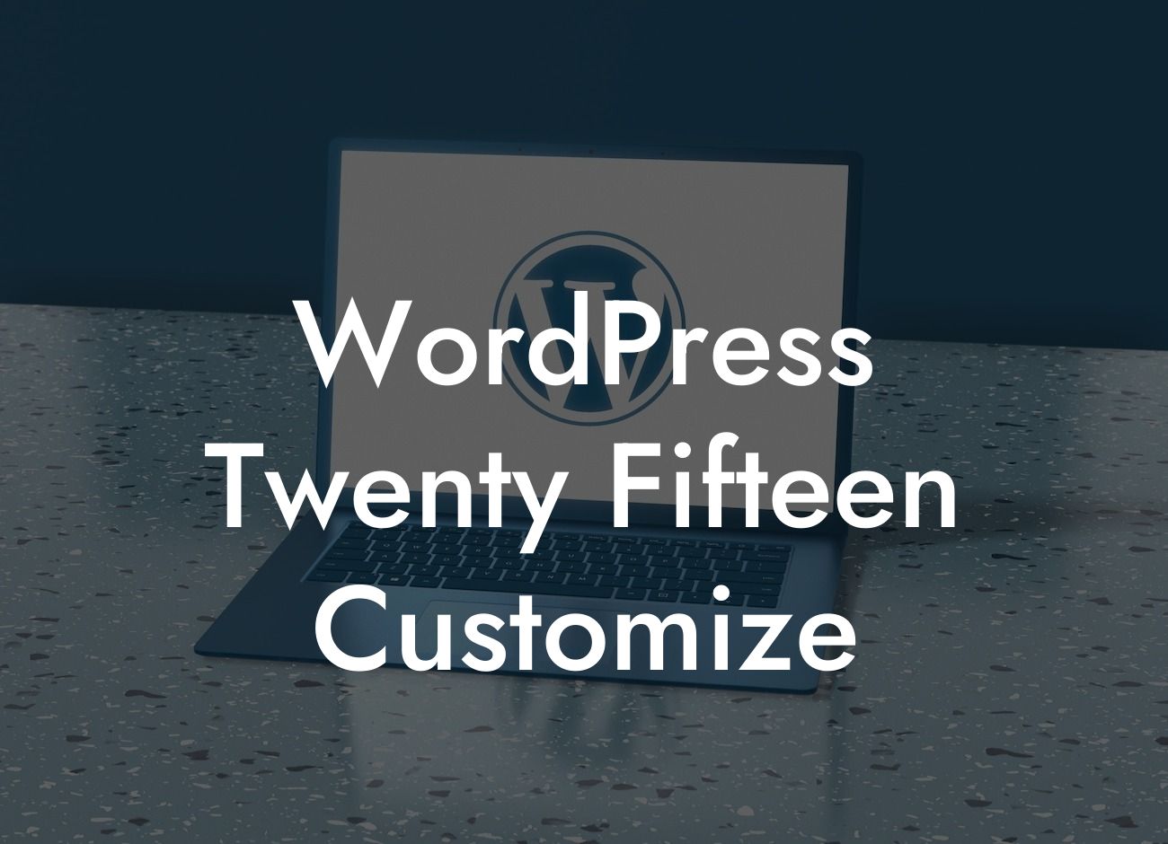 WordPress Twenty Fifteen Customize