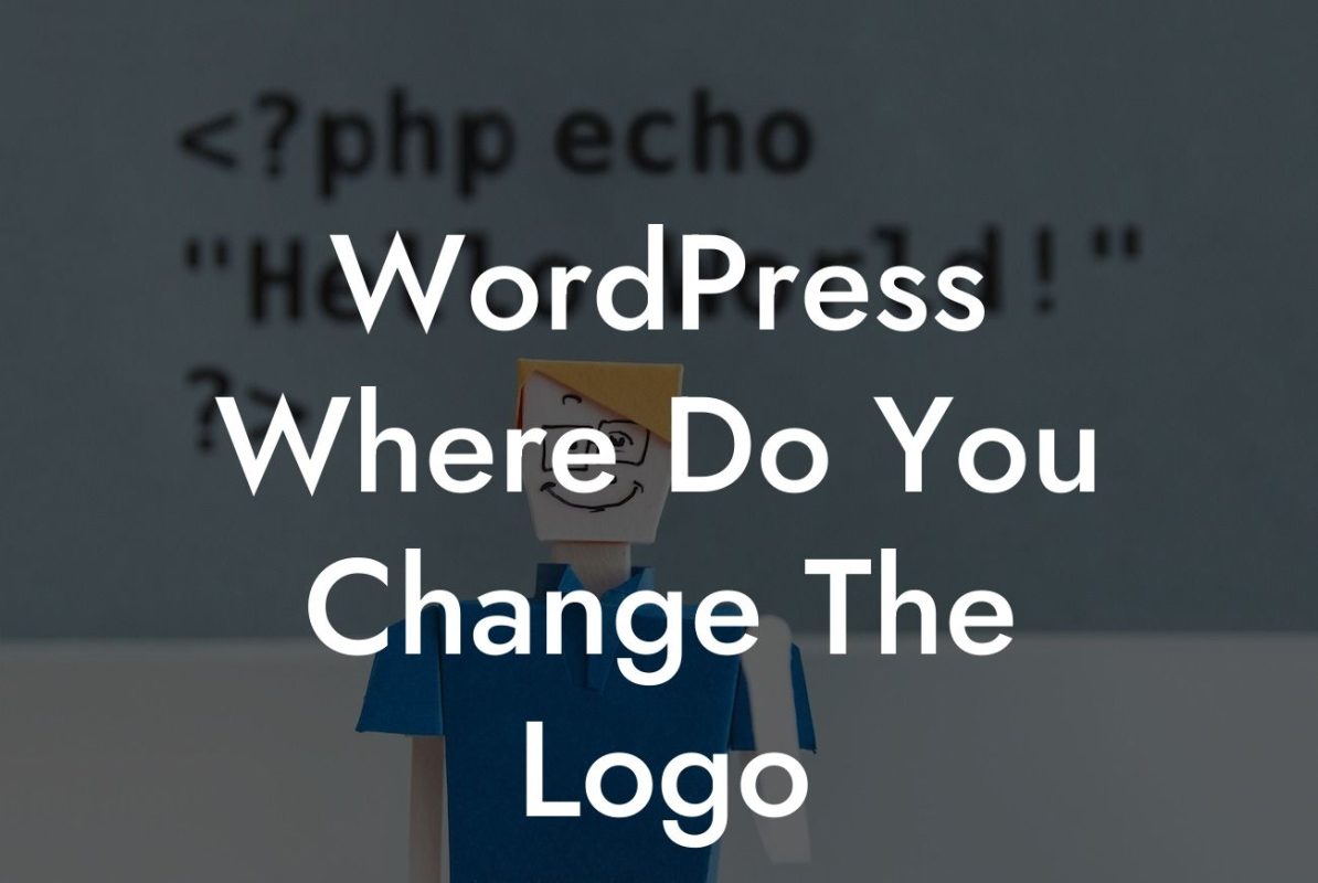 WordPress Where Do You Change The Logo