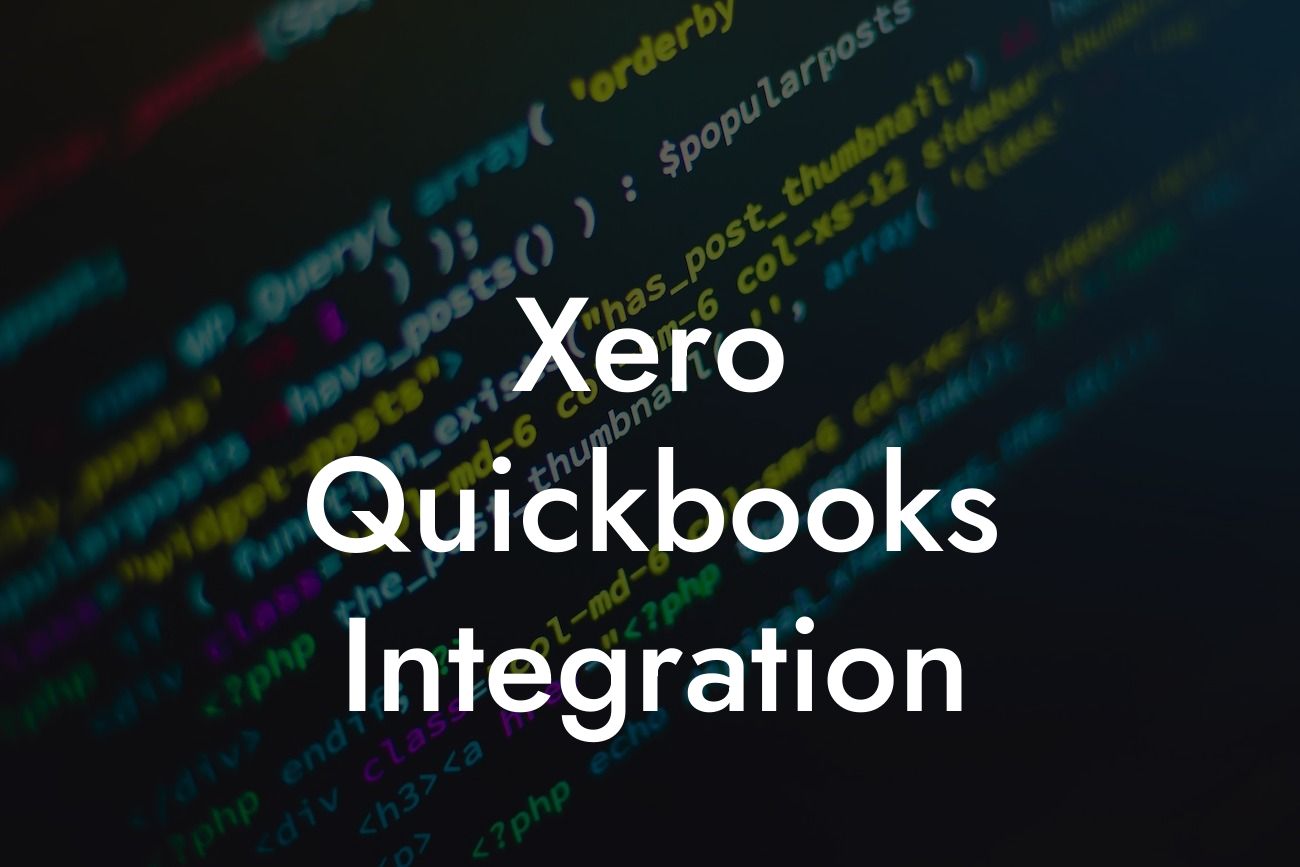 Xero Quickbooks Integration