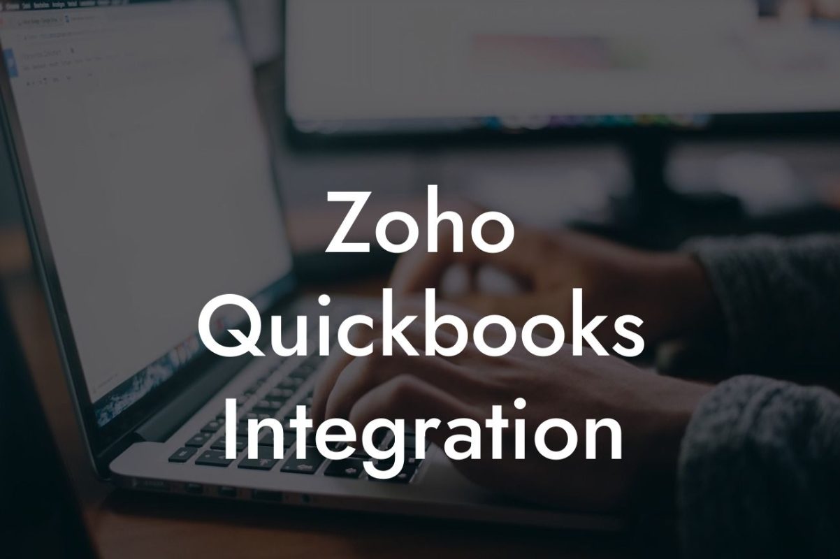 Zoho Quickbooks Integration